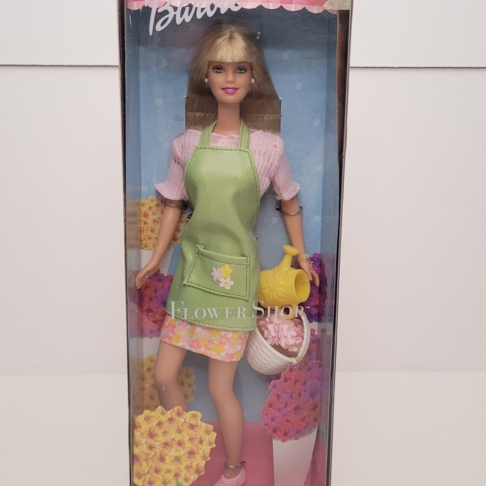 Vintage 1999 Barbie Flower Shop #28884